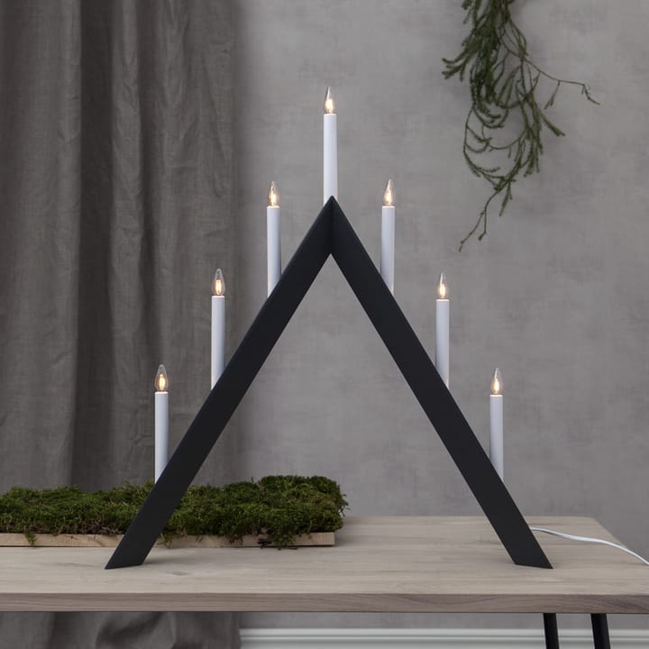 Arrow lysstage 64,5 cm, Grå Star Trading