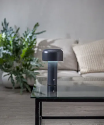 Bobby bordlampe, portabel - Grå - Star Trading