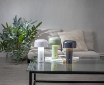 Bobby bordlampe, portabel - Hvid - Star Trading