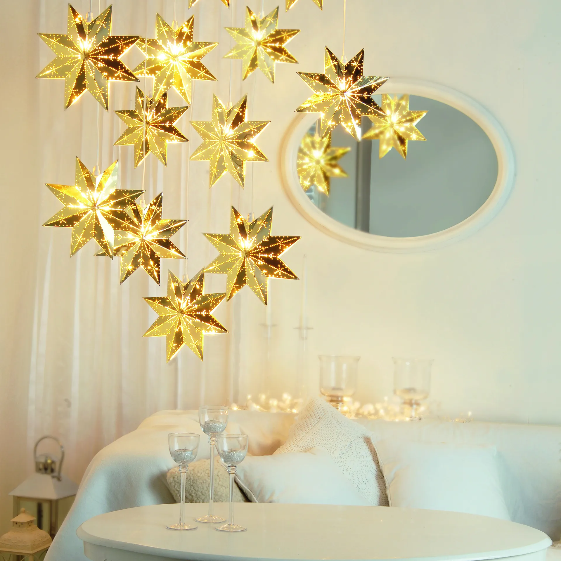 Classic Adventstjerne, messing Star Trading