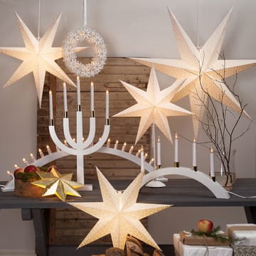 Classic Adventstjerne - messing - Star Trading