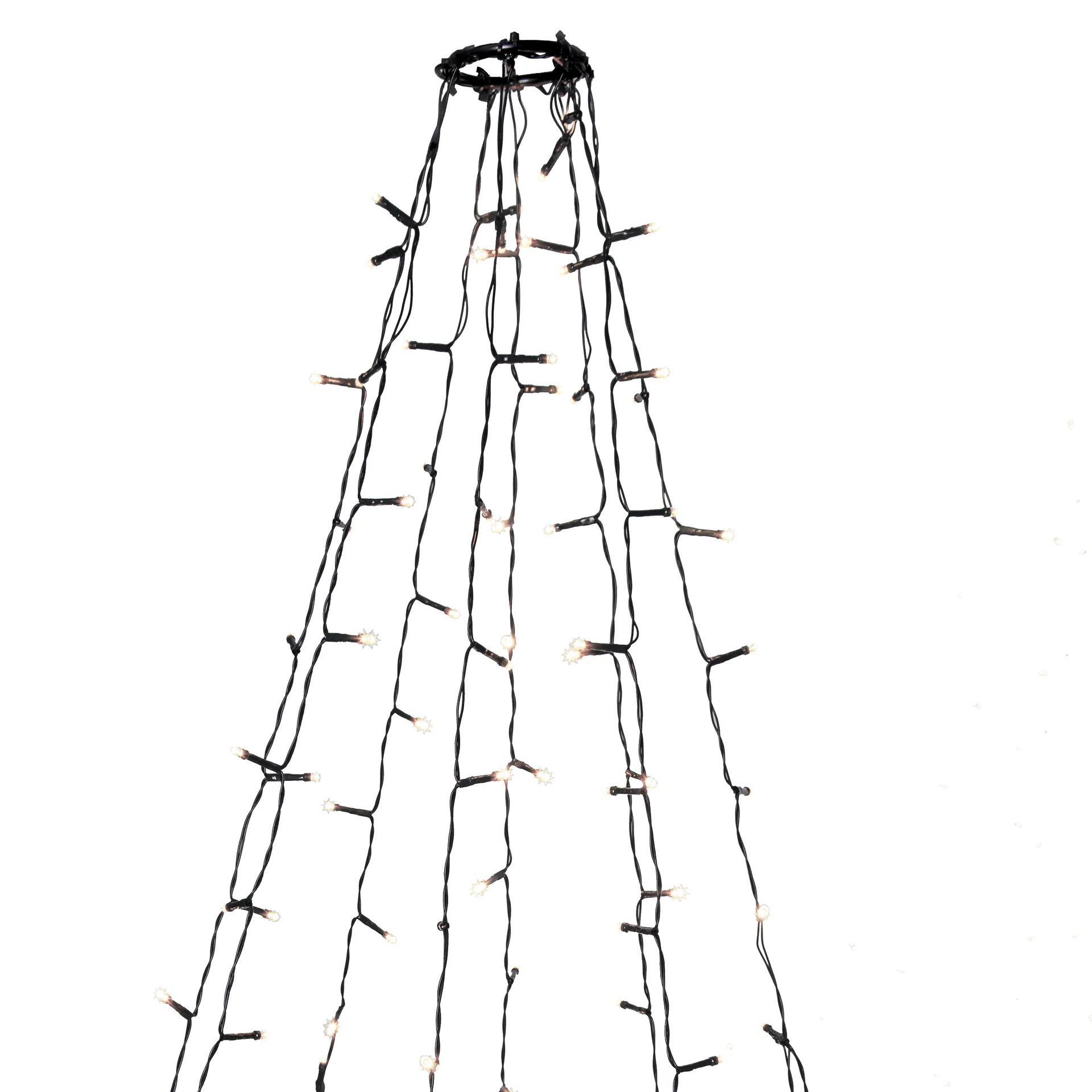 Crispy lyskæde ice white, Grøn Star Trading