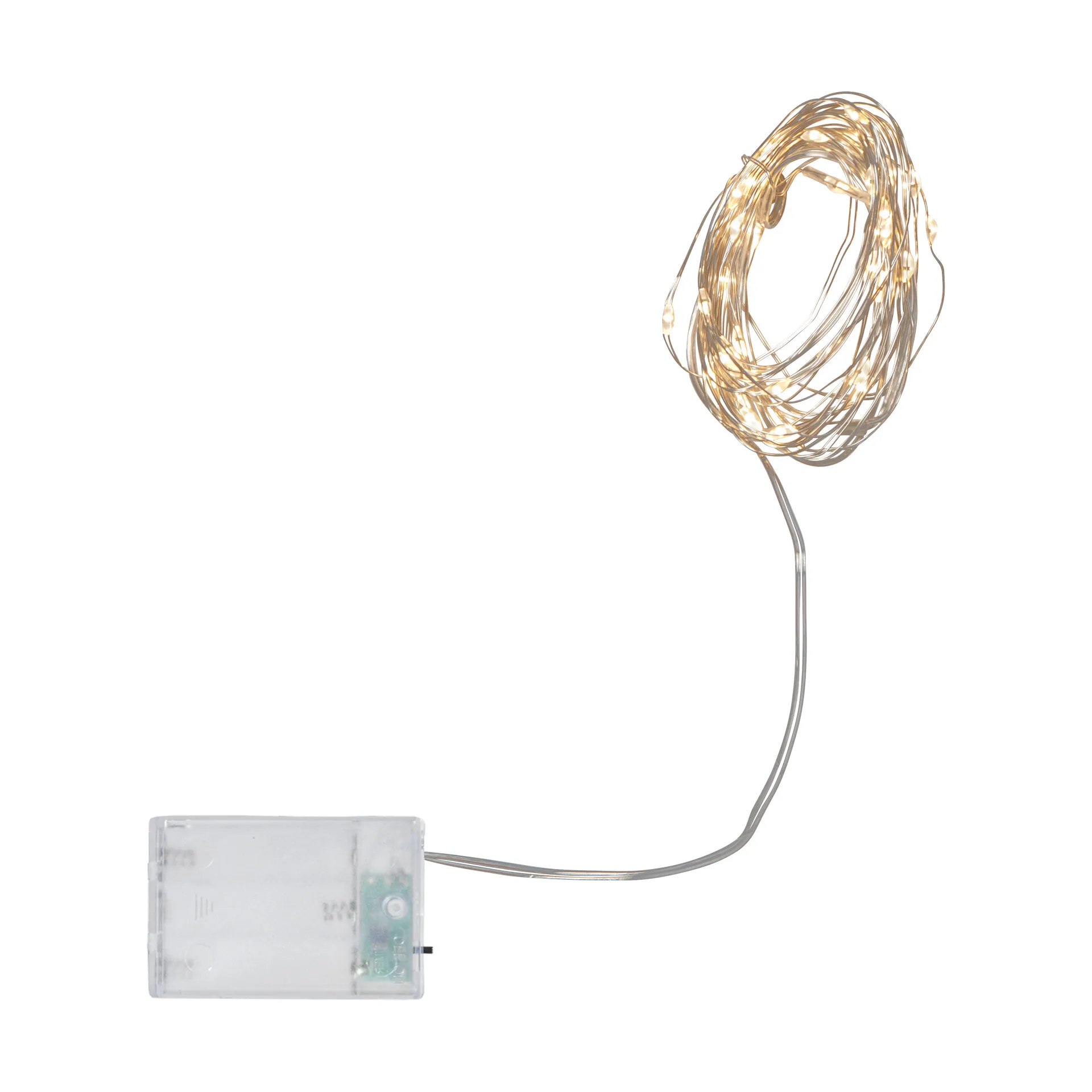 Dew Drop lyskæde 400 cm, Sølv Star Trading