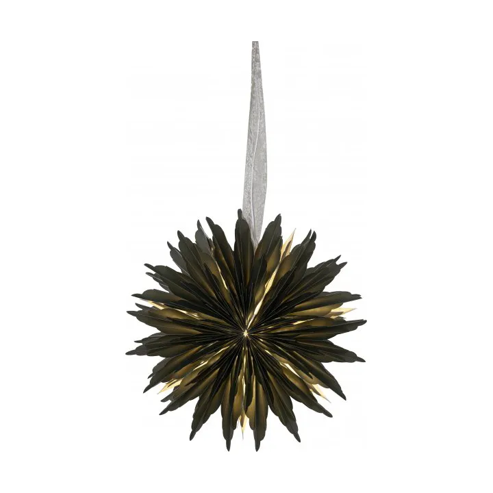Dis pappirstjerne - Grøn, 40x40 cm - Star Trading