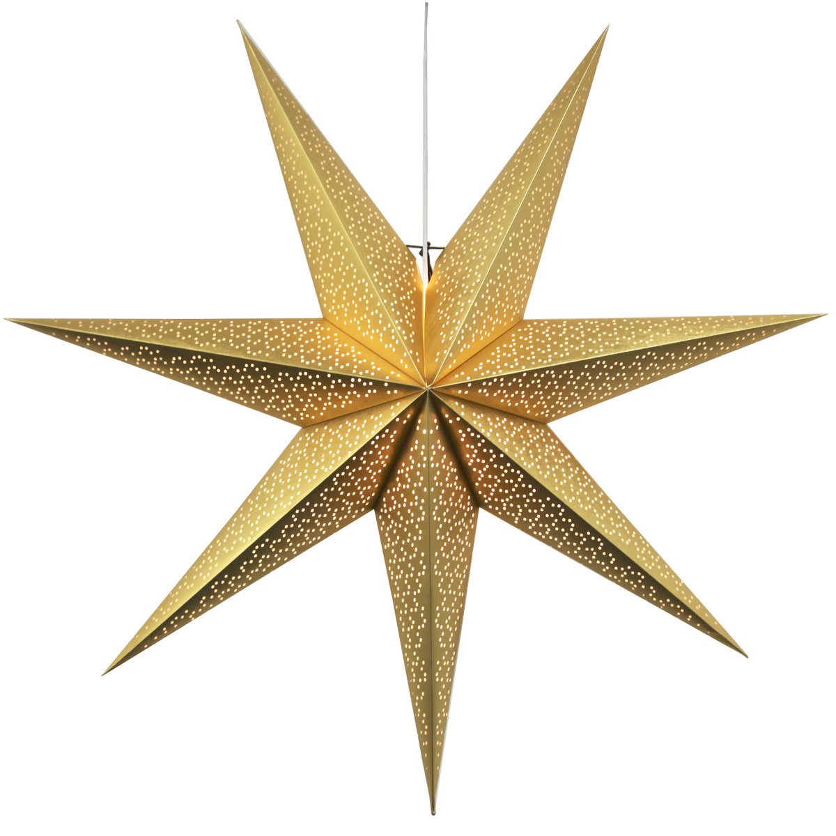 Star Trading Dot adventsstjerne 100 cm Guld