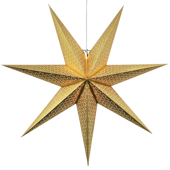 Dot adventsstjerne 100 cm - Guld - Star Trading