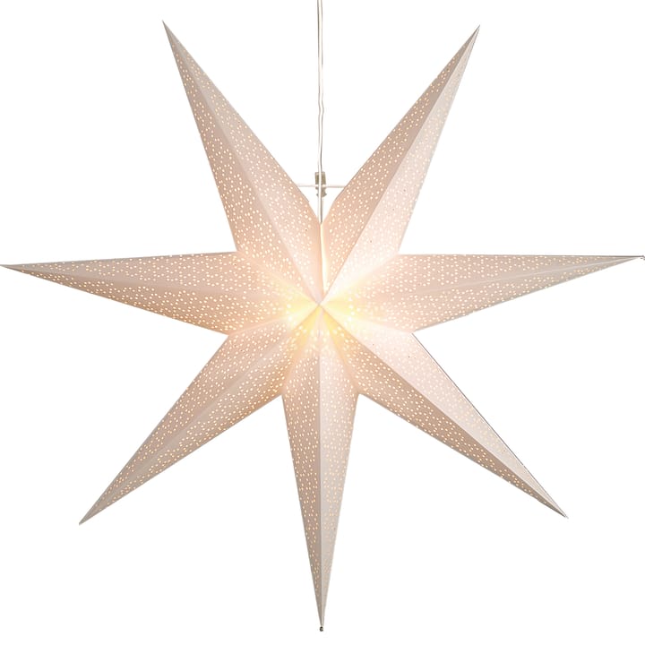 Dot adventsstjerne 100 cm - Hvid - Star Trading