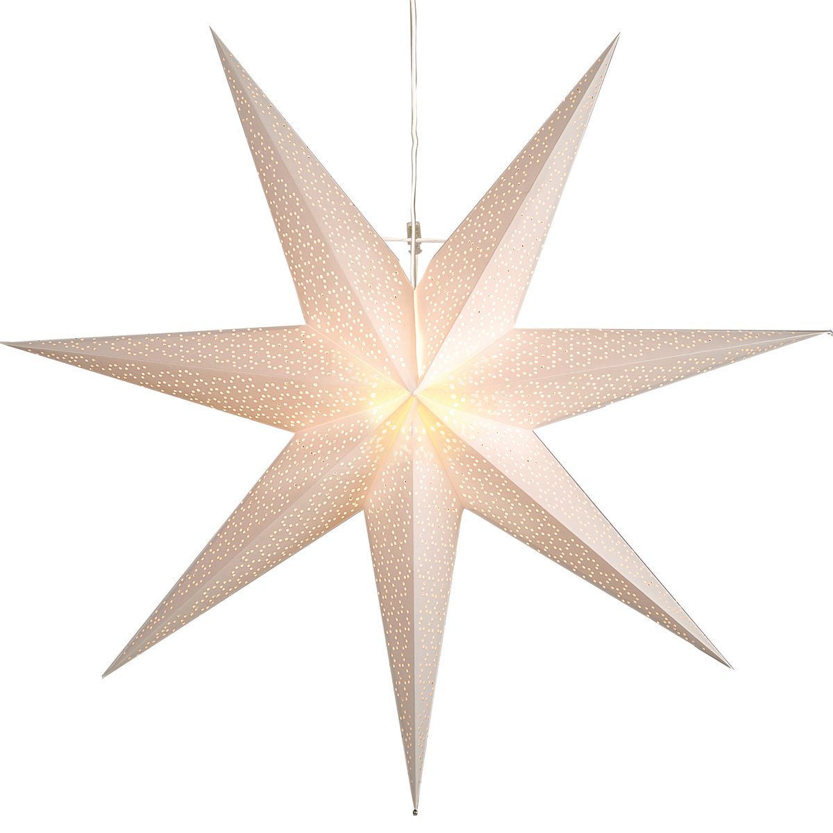 Star Trading Dot adventsstjerne 100 cm Hvid