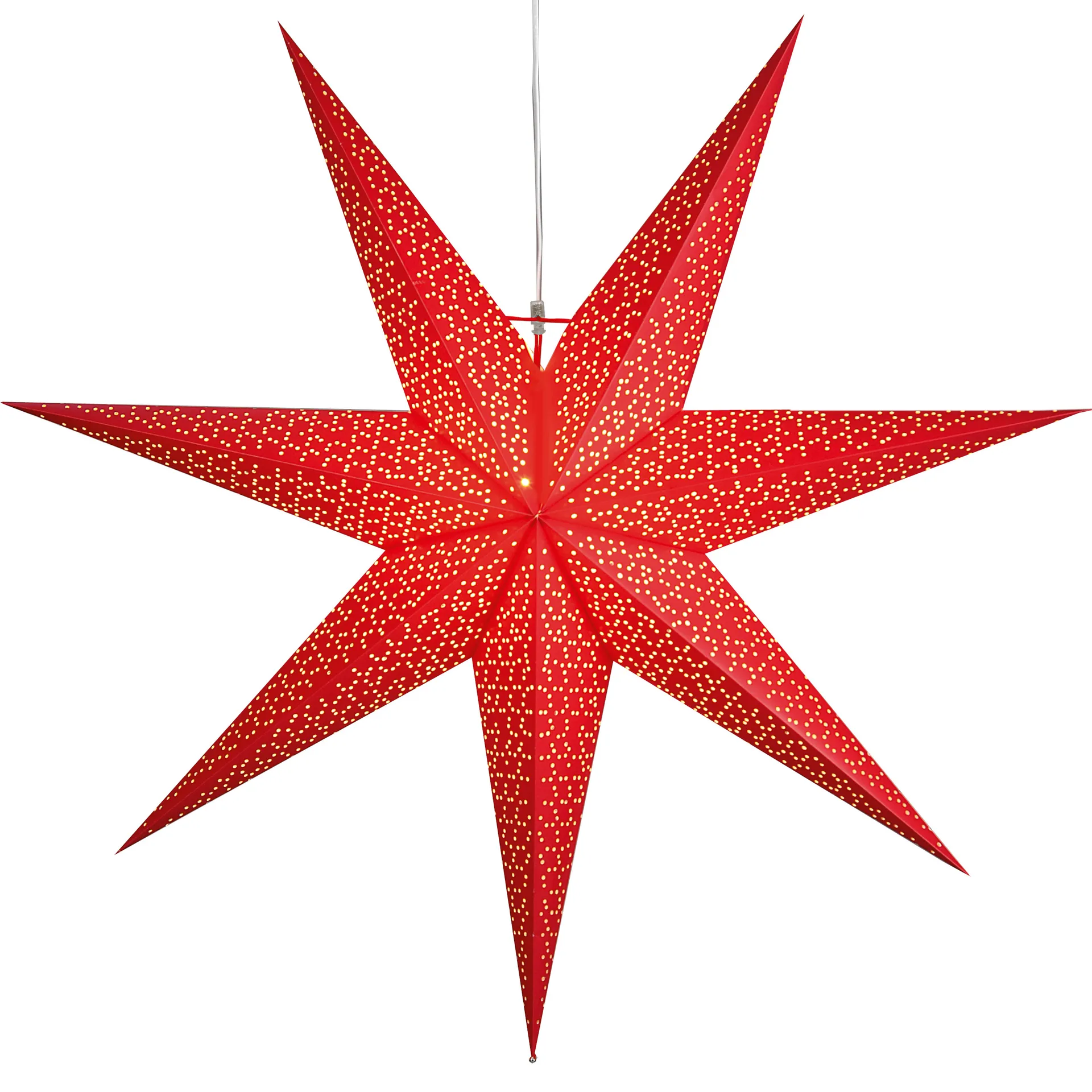 Dot adventsstjerne 100 cm, Rød Star Trading