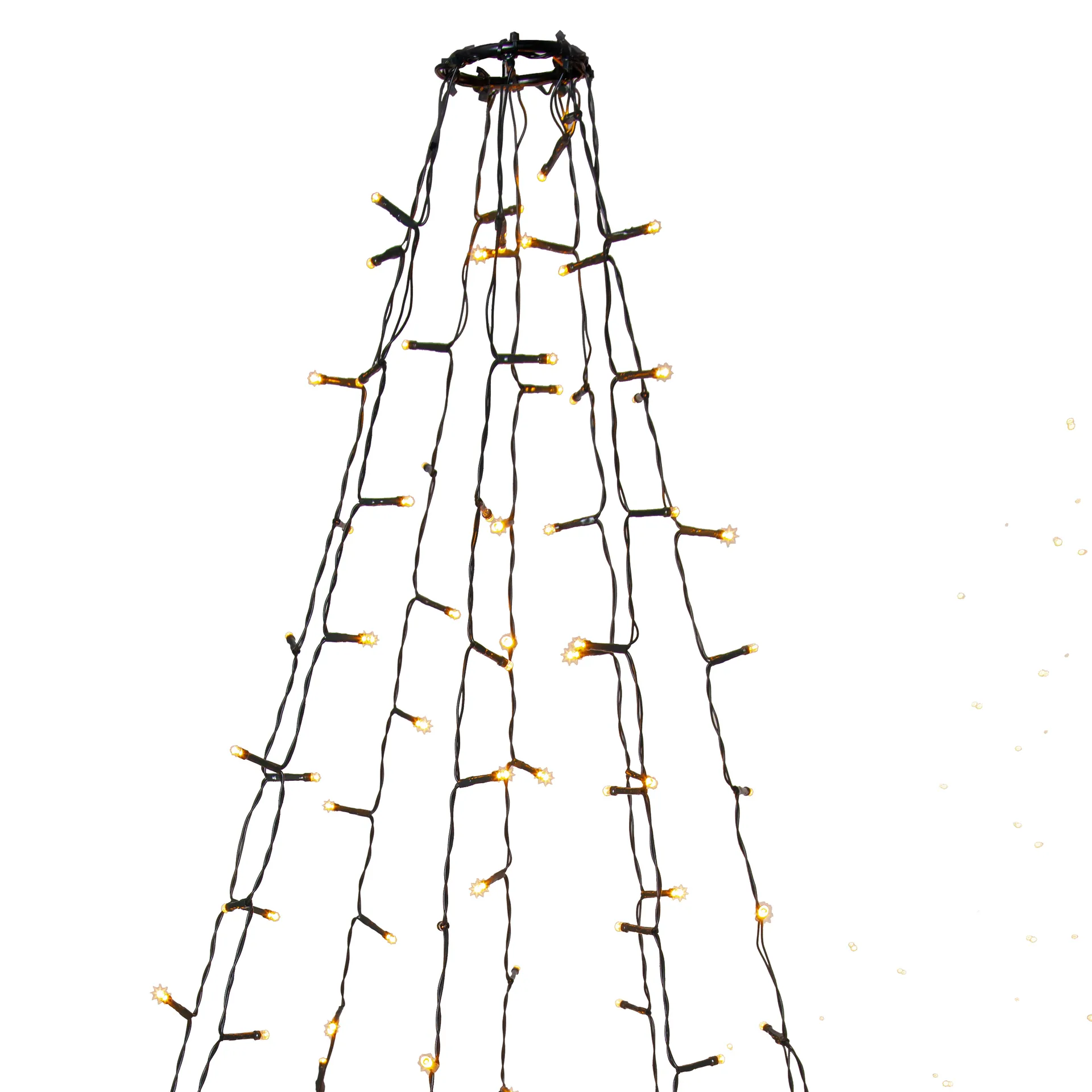 Golden lyskæde warm white, Grøn Star Trading