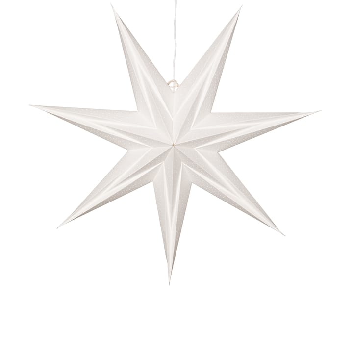 Holly papirstjerne 60 cm - Hvid - Star Trading