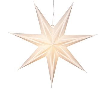Holly papirstjerne 60 cm - Hvid - Star Trading