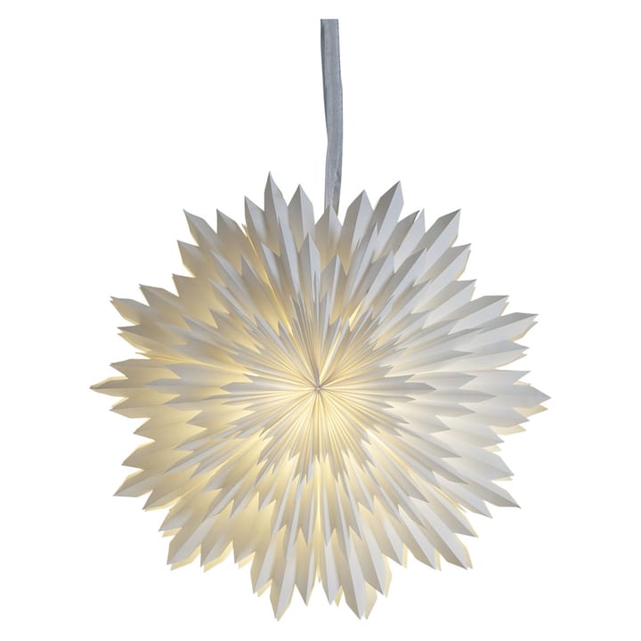 Ice adventsstjerne Ø50 cm - Hvid - Star Trading