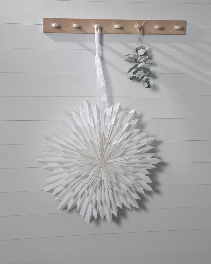 Ice adventsstjerne Ø50 cm, Hvid Star Trading