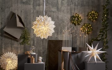 Ice adventsstjerne Ø50 cm - Hvid - Star Trading