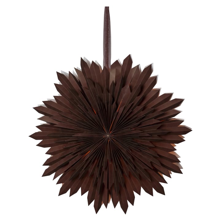 Ice adventsstjerne Ø60 cm - Brun - Star Trading