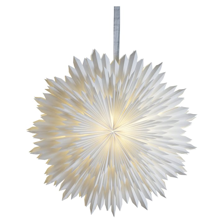 Ice adventsstjerne Ø70 cm - Hvid - Star Trading