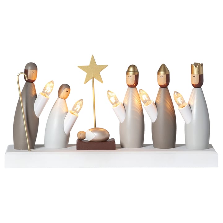 Krubba adventslysestage - Multi - Star Trading