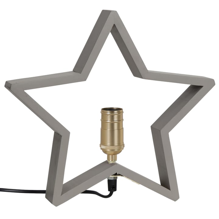 Lysekil Adventstjerne bordmodel 29 cm - Beige - Star Trading