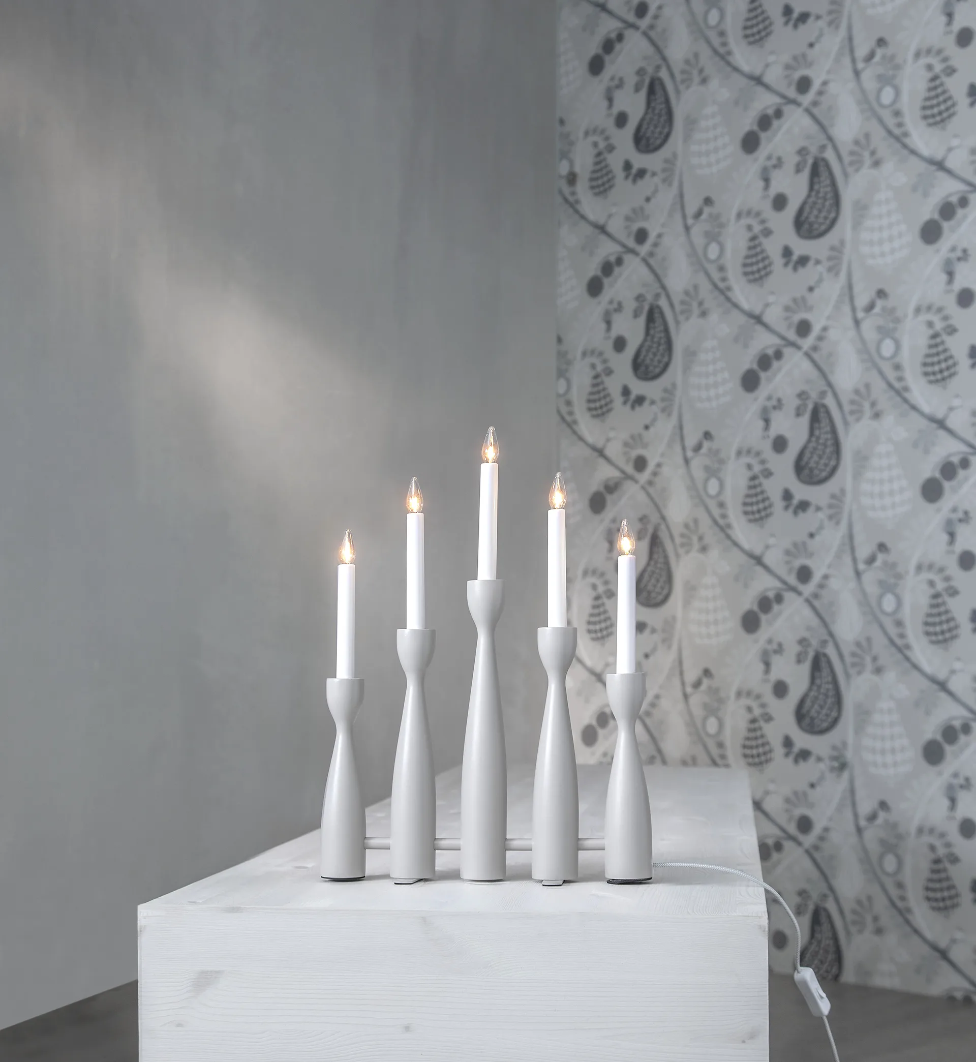 Midja 2.0 adventslysestage, Elefant Star Trading