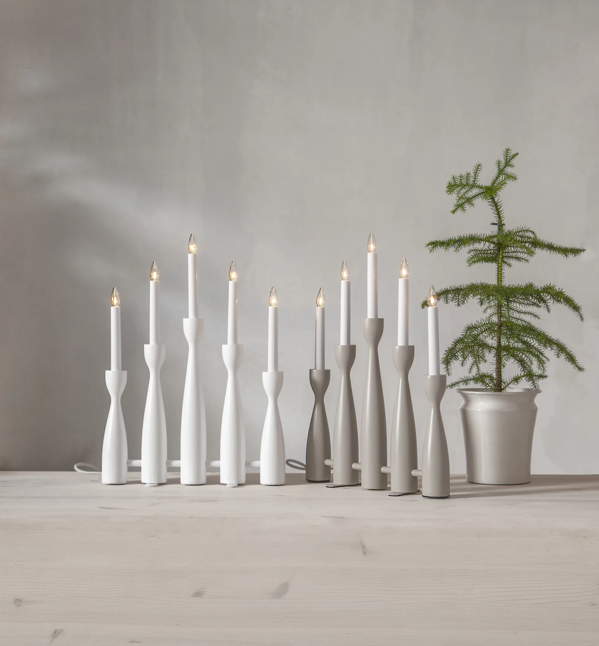 Midja 2.0 adventslysestage, Elefant Star Trading