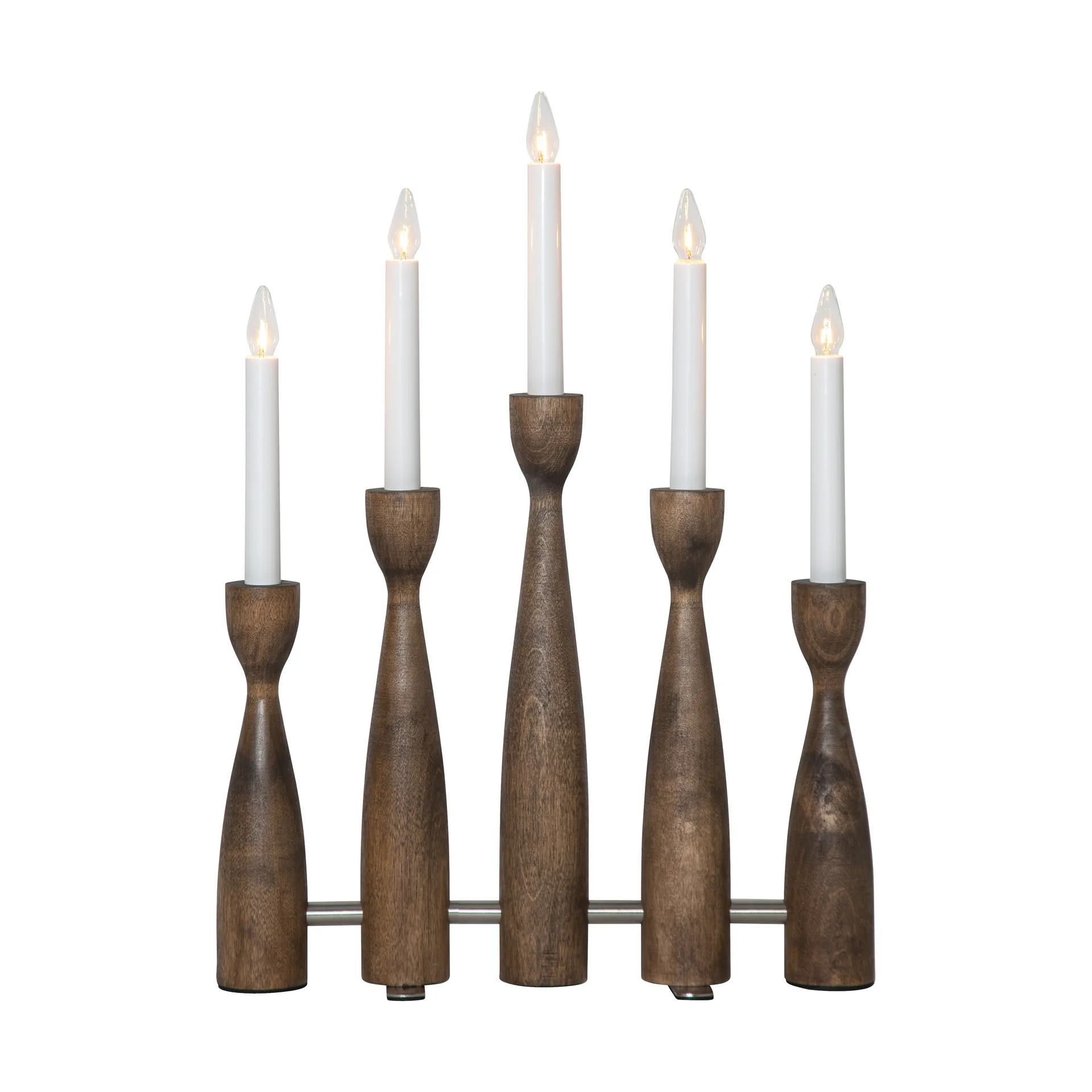 Midja 2.0 adventslysestage, Valnød Star Trading