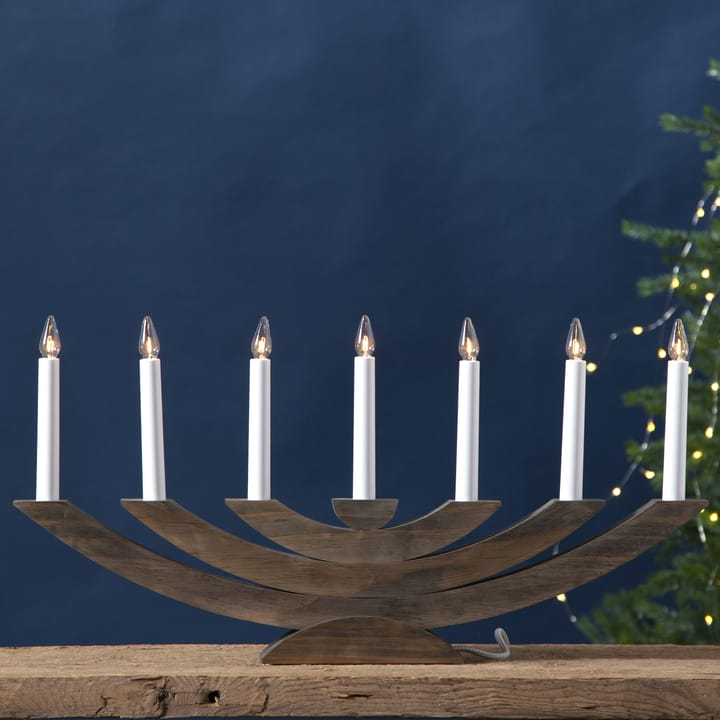 Navida adventslysestage, Brun Star Trading