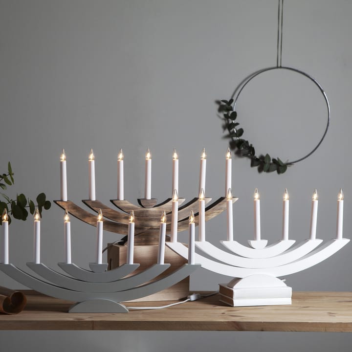 Navida adventslysestage, Brun Star Trading