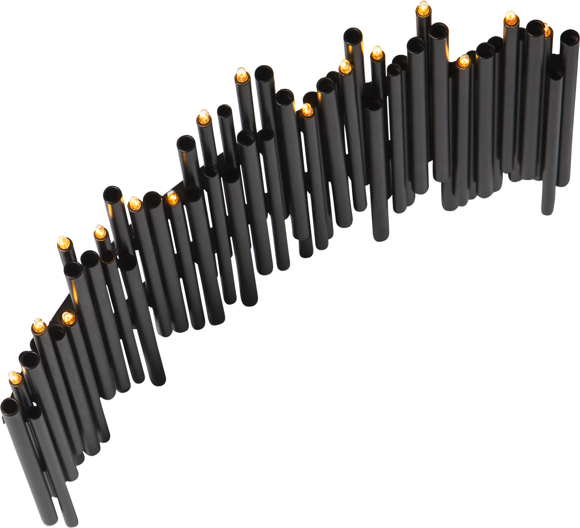 Note adventslysestage 25x35 cm, Sort Star Trading