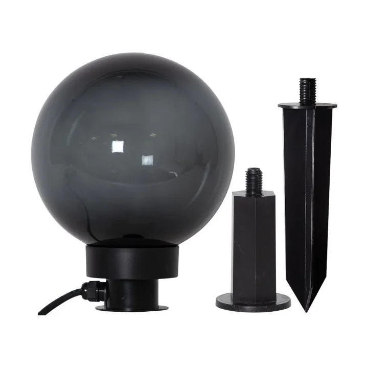 Orby udendørsdekoration 24 cm - Sort - Star Trading