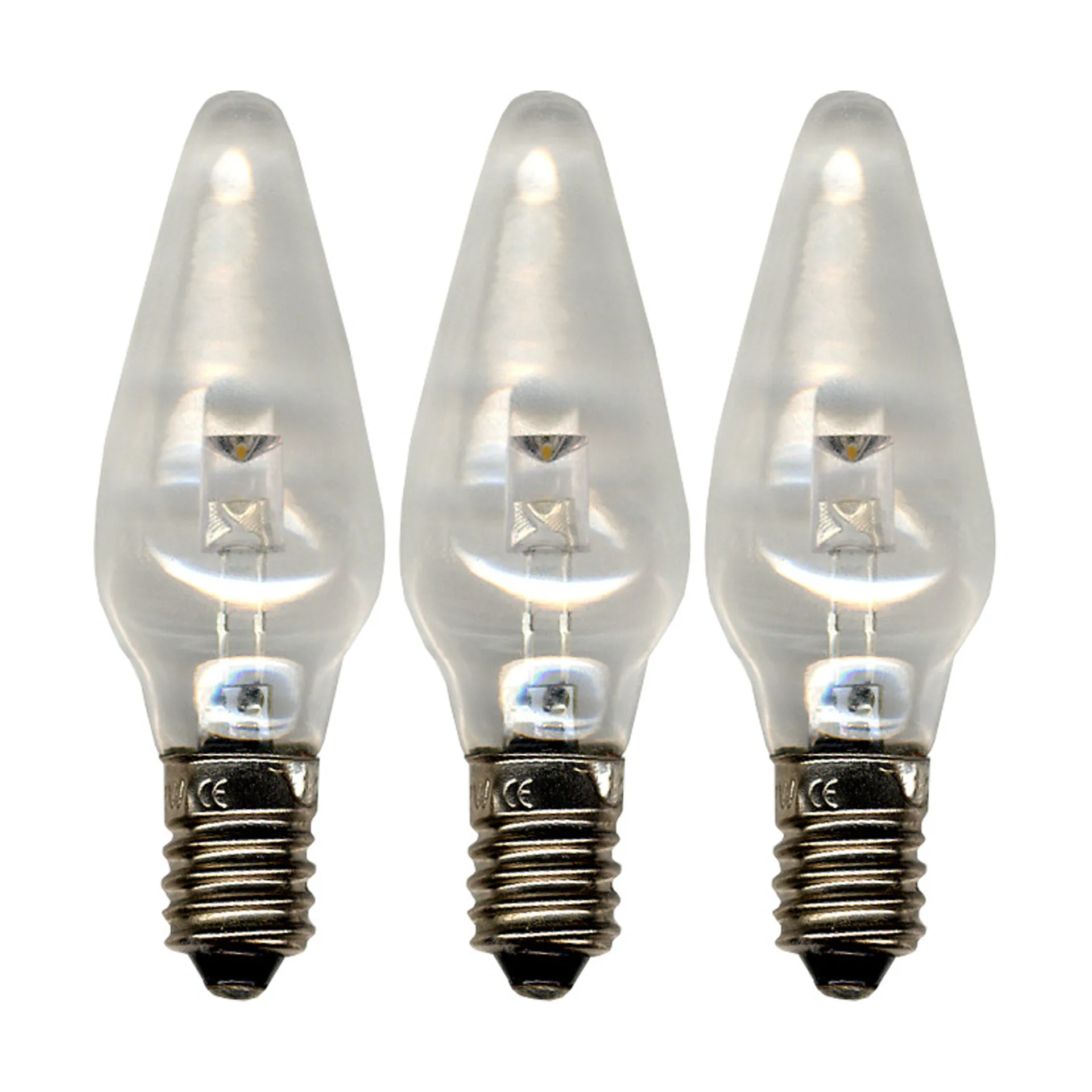 Reservepære E10 universal-LED indendørs 3-pak, 2100K ikke dæmpbar Star Trading
