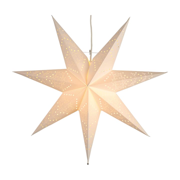 Sensy adventsstjerne 54 cm - Hvid - Star Trading