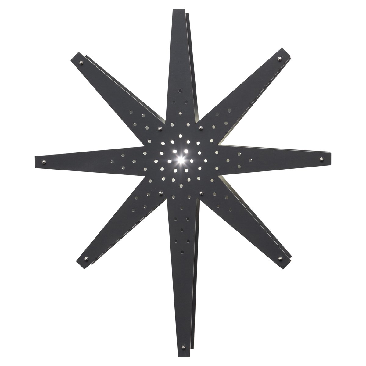 Star Trading Tall adventsstjerne 60×70 cm Grafitgrå