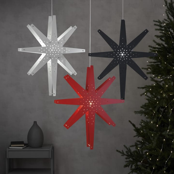 Tall adventsstjerne 60x70 cm, Grafitgrå Star Trading