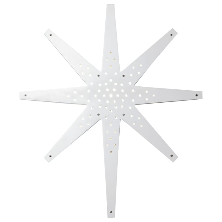Tall adventsstjerne 60x70 cm - Hvid - Star Trading