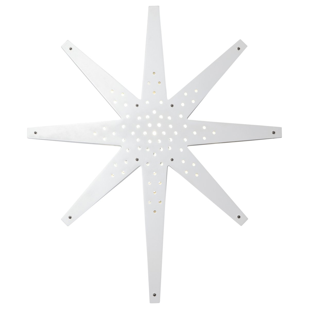 Star Trading Tall adventsstjerne 60×70 cm Hvid