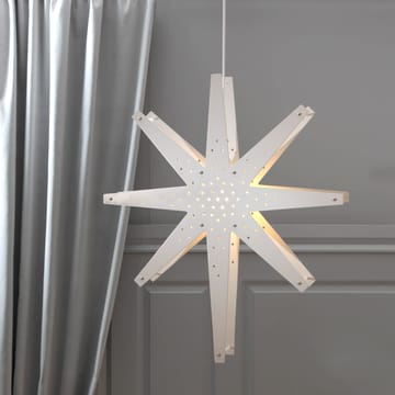 Tall adventsstjerne 60x70 cm - Hvid - Star Trading