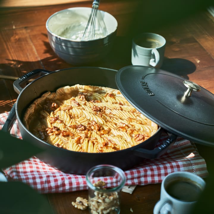 Chistera sauterpande Ø28 cm 3,7 L, Sort STAUB