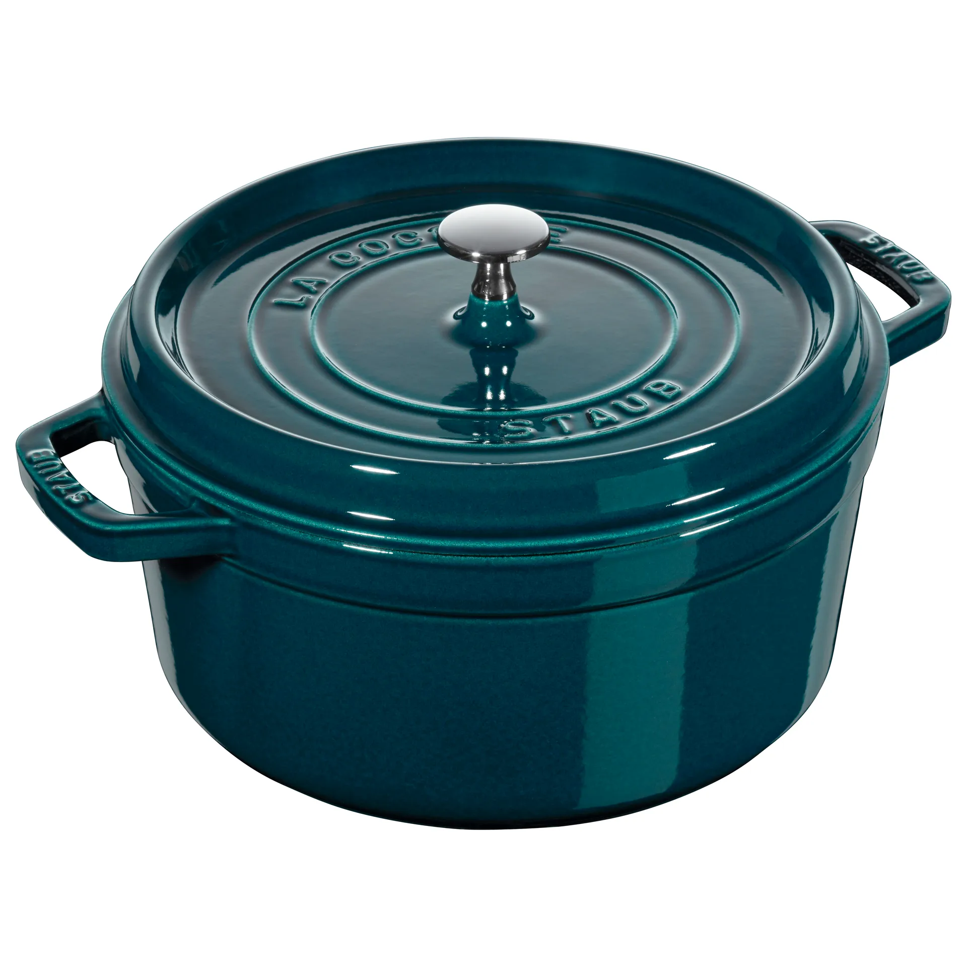 La Mer rund gryde, tre lag emalje, 6,7 l STAUB