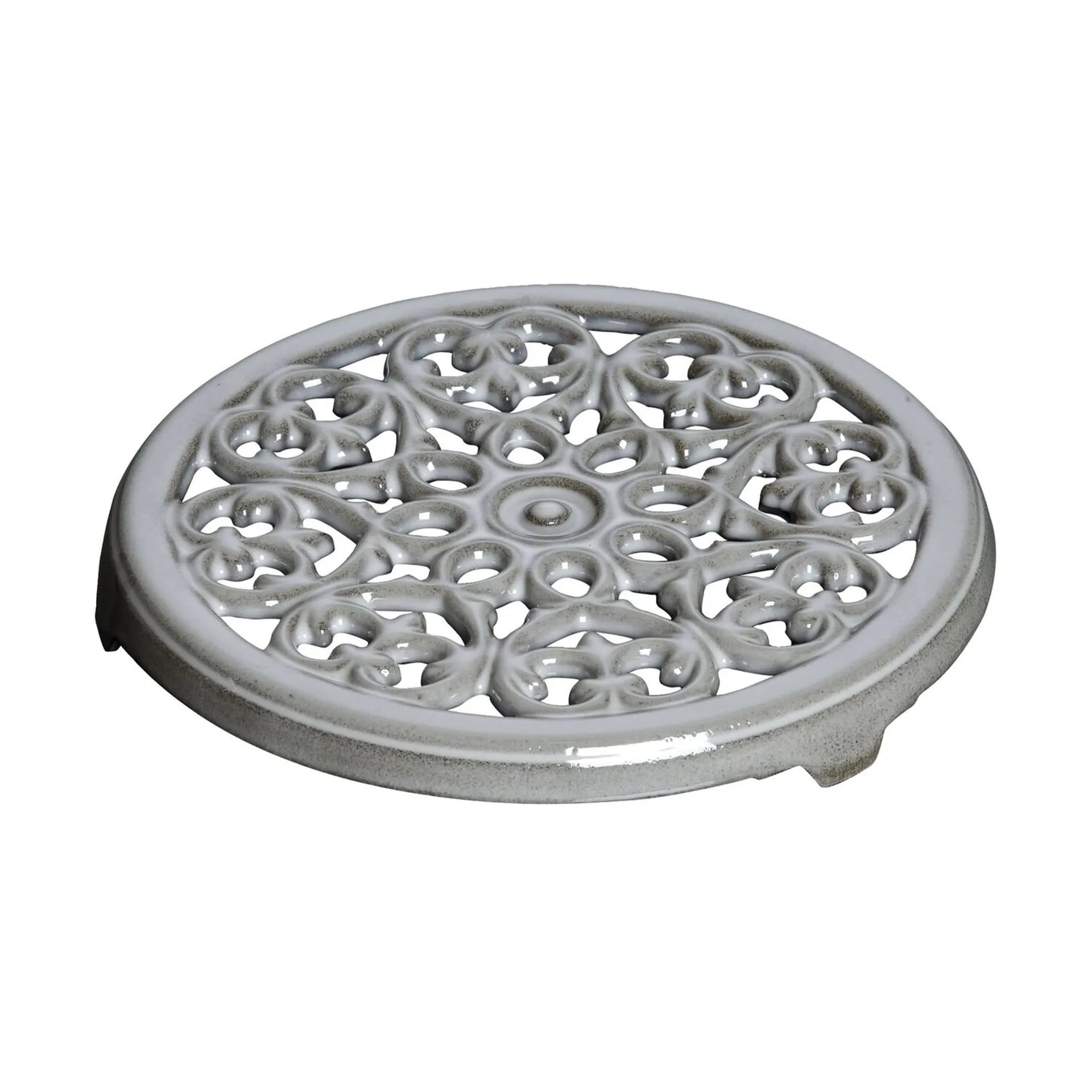 Lilly bordskåner i støbejern Ø23 cm, Graphite/Grey STAUB