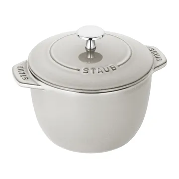 Rice White Truffle cocotte støbejernsgryde - 1,6 L - STAUB