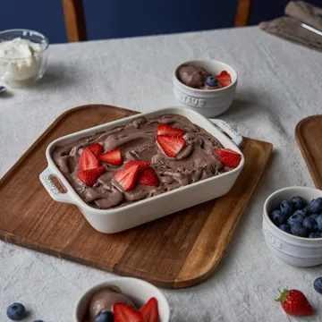 Staub bradepande 3 dele - Ivory white - STAUB