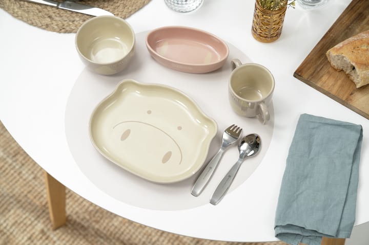 Staub børneservice 4 dele, Beige STAUB