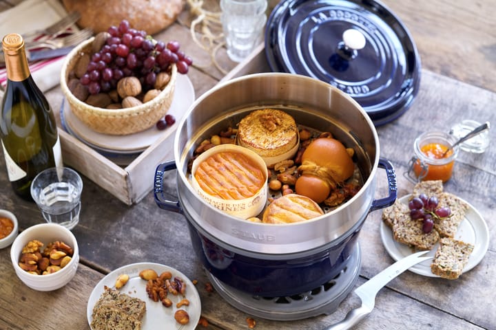 Staub dampindsats gryde Ø26 cm, Rustfrit stål STAUB