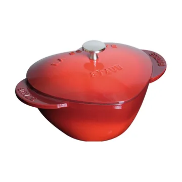 Staub La Cocotte hjertegryde 1,75 L - Rød - STAUB