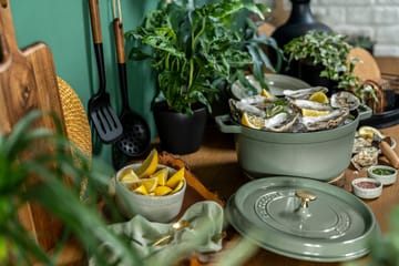 Staub La Cocotte rund gryde støbejern 0,25 L - Eukalyptus - STAUB