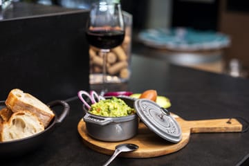 Staub La Cocotte rund gryde støbejern 0,25 L - Grafitgrå - STAUB