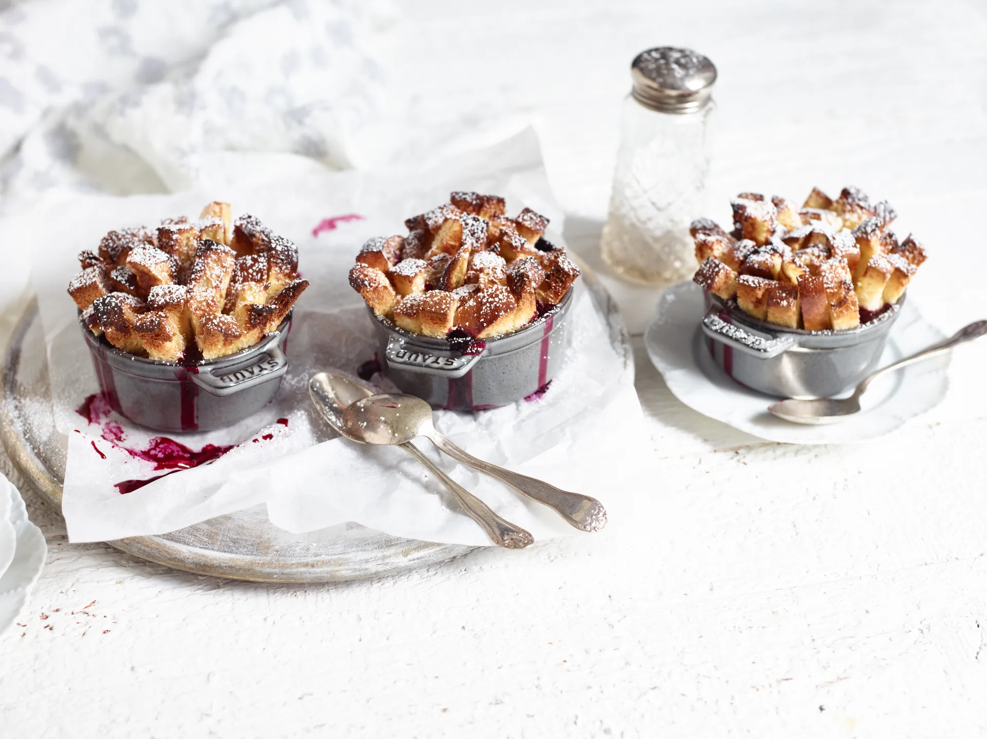 Staub La Cocotte rund gryde støbejern 0,25 L, Grafitgrå STAUB