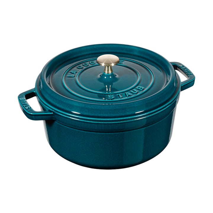 Staub La Cocotte rund gryde støbejern 2,2 L - La Mer - STAUB