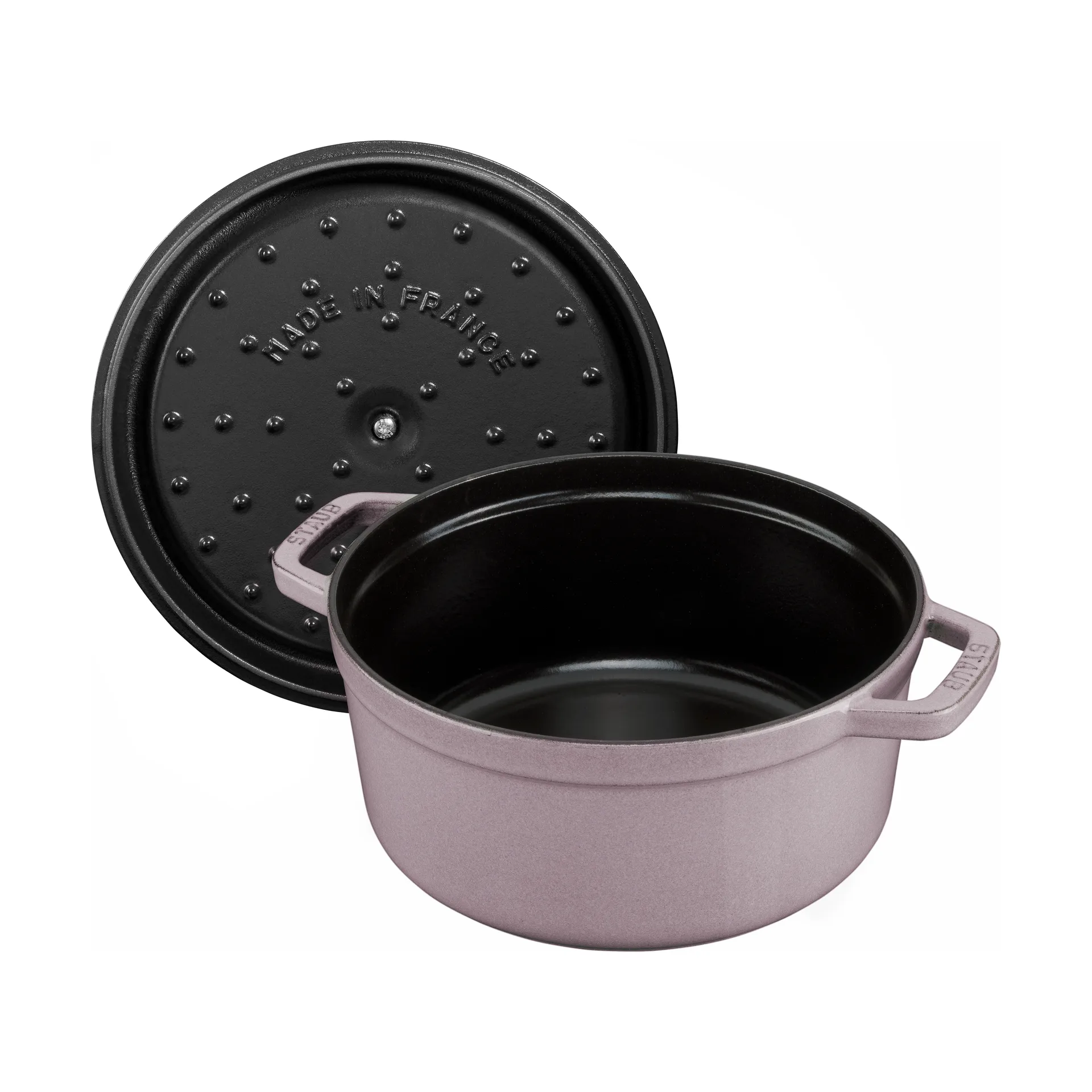 Staub La Cocotte rund gryde støbejern 3,8 L, Cherry Blossom STAUB